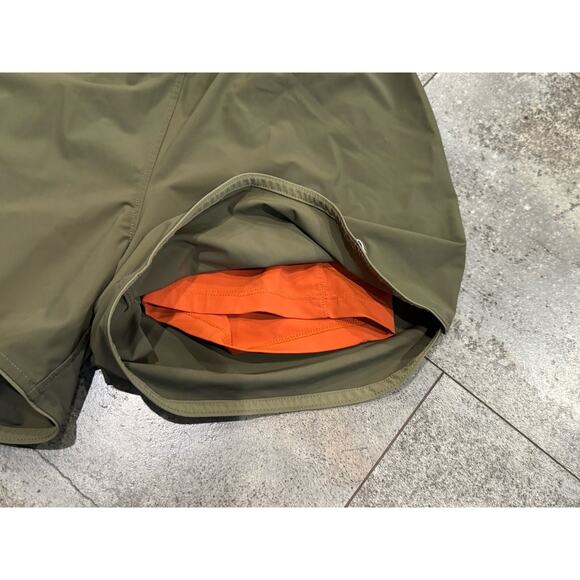 Tracksmith Off Roads Shorts Women’s Olive Green Small Lined Running - Picture 6 of 6